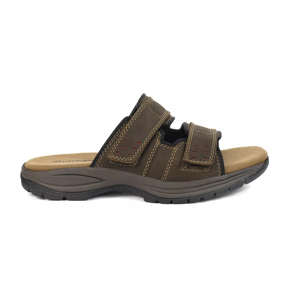Dunham Newport Slide-Dark Brown