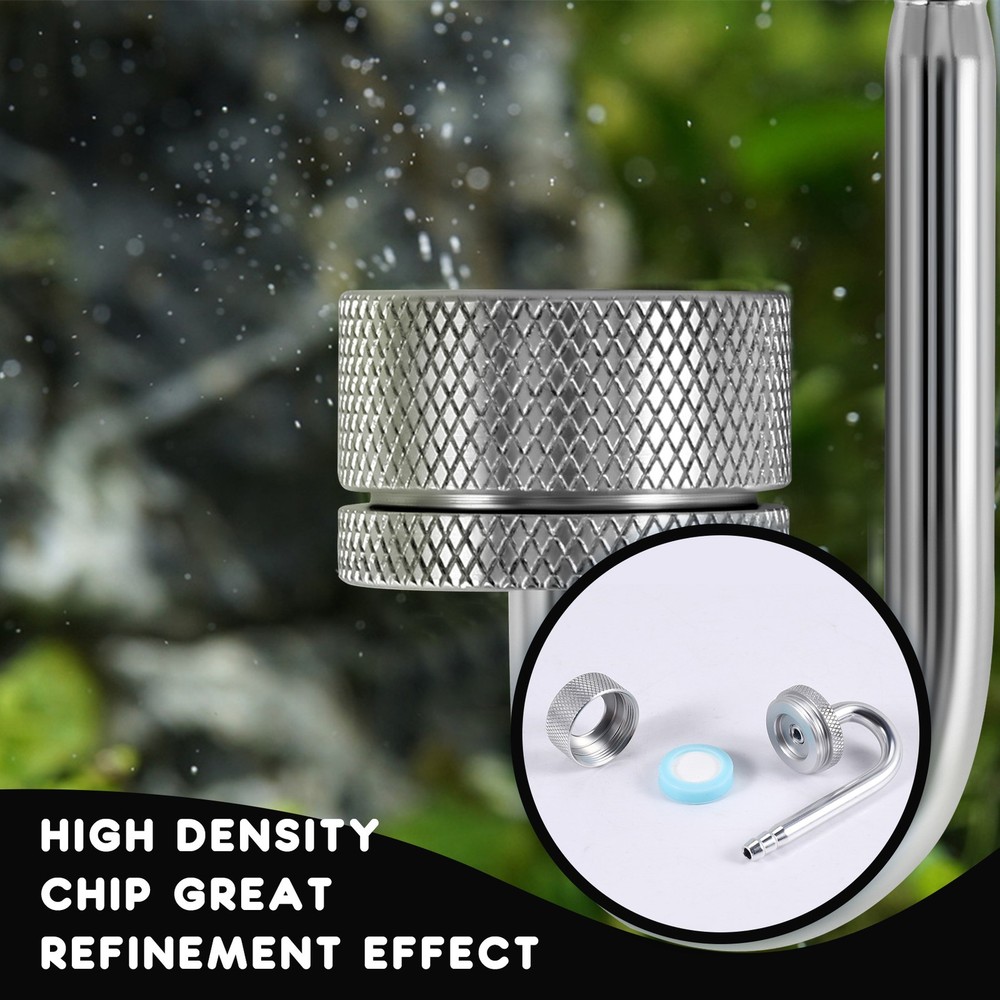 Set CO2 Diffuser Atomizer Regulator Reactor for Fish Tank Aquarium Plant2744