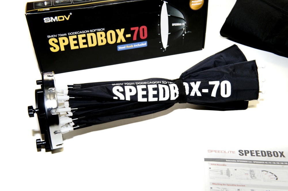 SMDV Diffuser Speedbox-S70 - Professional 28-inch (70cm) Rigid Portable Quick