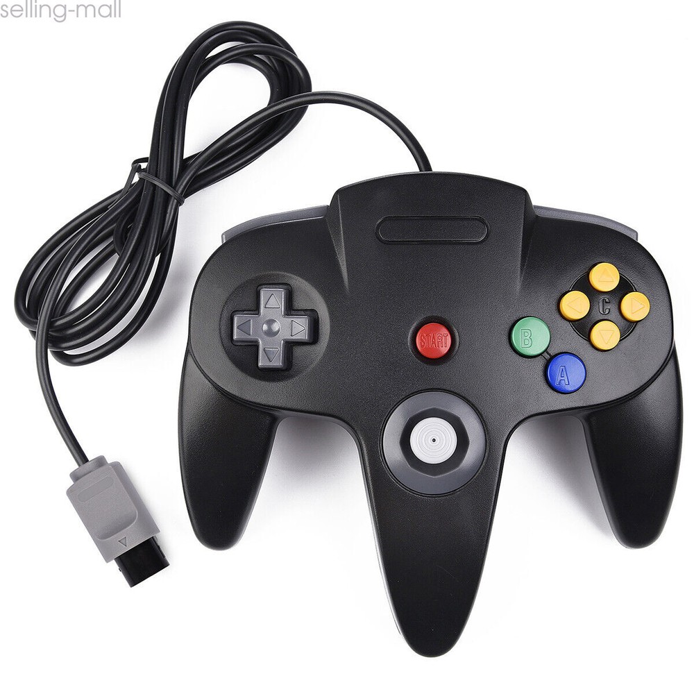 for N64 Console Games Wired Controllers Gamepad Joystick /1.8m Extension Cable