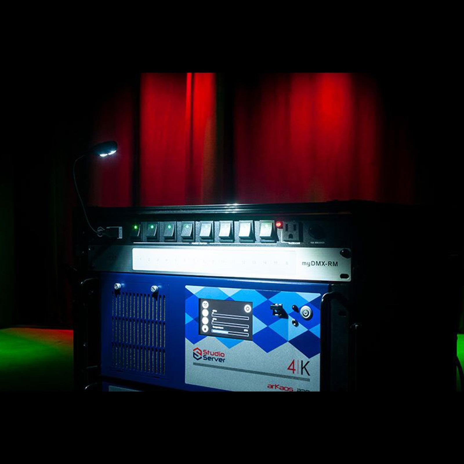 ADJ POW-R BAR RACK 10 Edison & 2 USB 19" Rack Mount AC Power Center