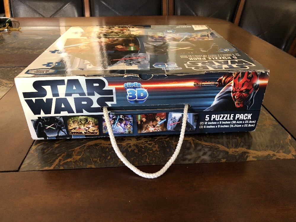 Star Wars super 3d puzzle 5 puzzle pack