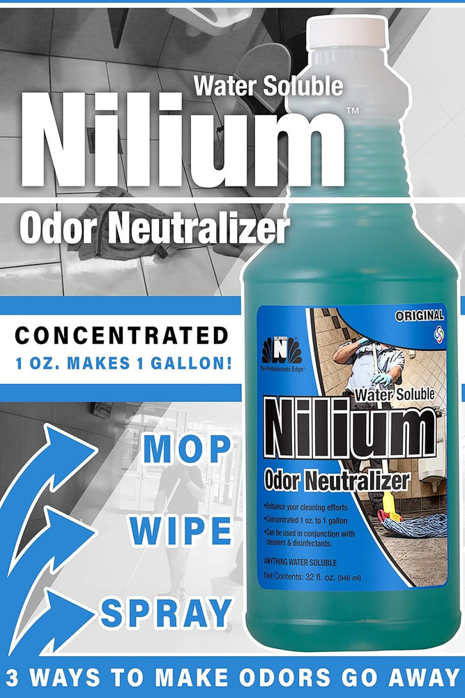 Nilium Water Soluble Odor Neutralizer Concentrate by , Original, 1 Quart