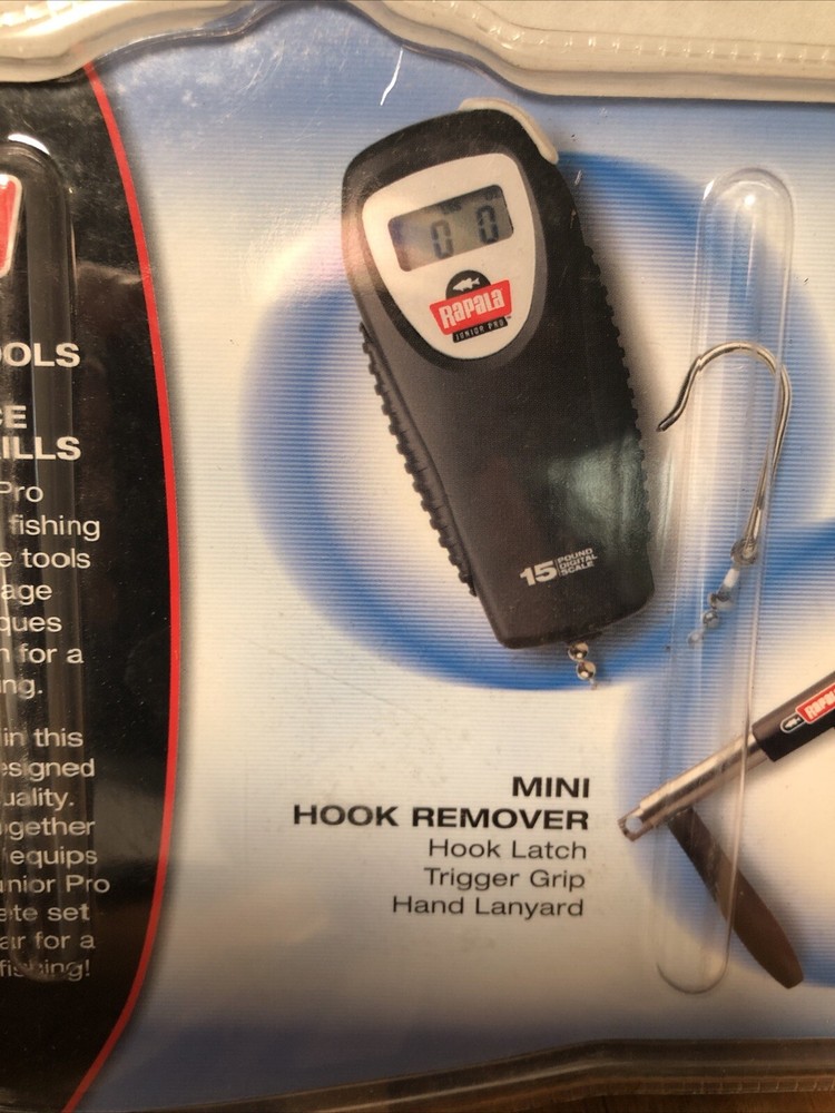 Rapala 15 LB. Digital Scale & Mini Hook Remover (Brand New)