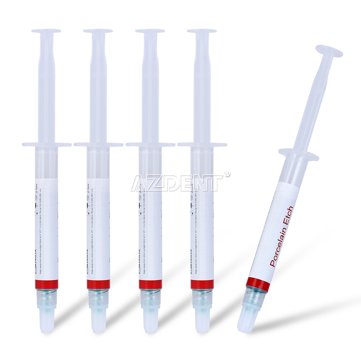 Dental Porcelain Etch Gel 9.5% Hydrofluoric Acid Etchant /37% Acid Etching Gel