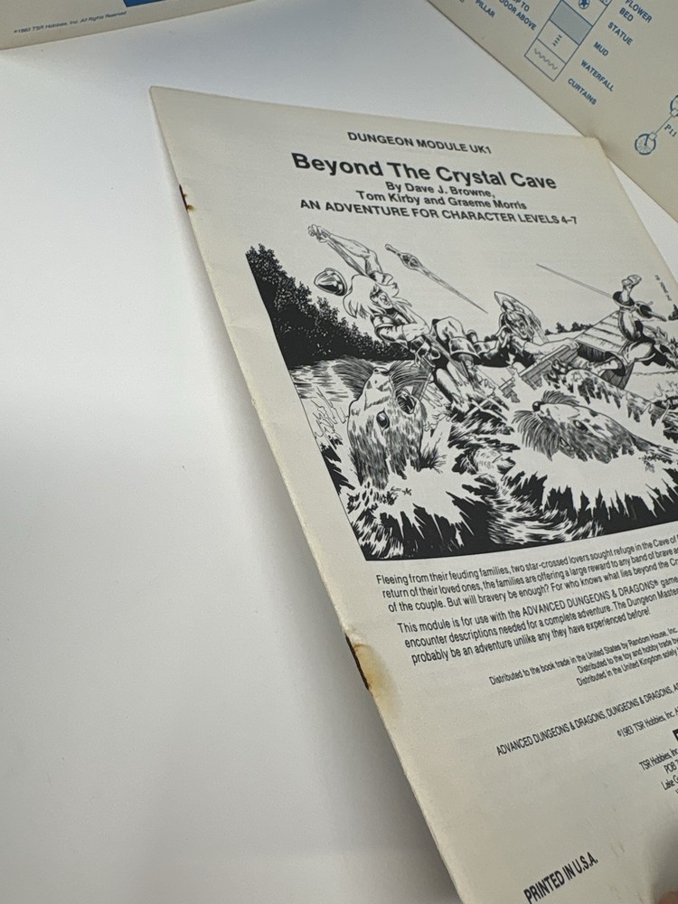 Advanced D & D - Dungeon Module UK1