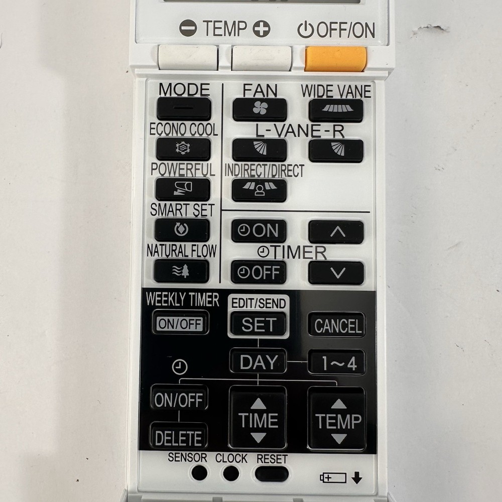 Genuine Mitsubishi Mini Split Remote Control ** SG20A **– Replacement Handheld