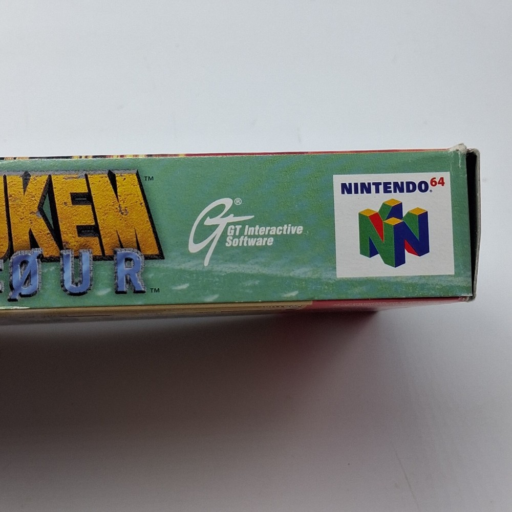 Nintendo 64 Duke Nukem Zero Hour N64 Authentic Empty Box Only No Tray