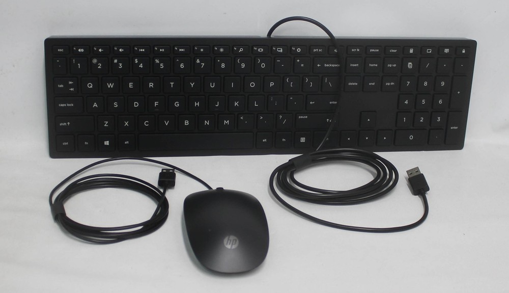 N51140-001 HP KEYBOARD/MOUSE KIT USB BLACK WIRED NEW "GRADE A"