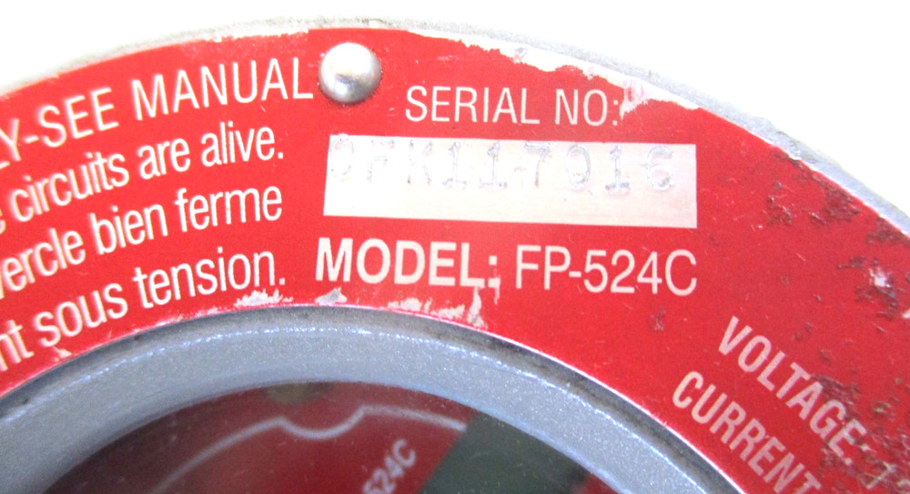 DETCON, FP-524C , LEL-GAS SENSOR , CLEAN - USED