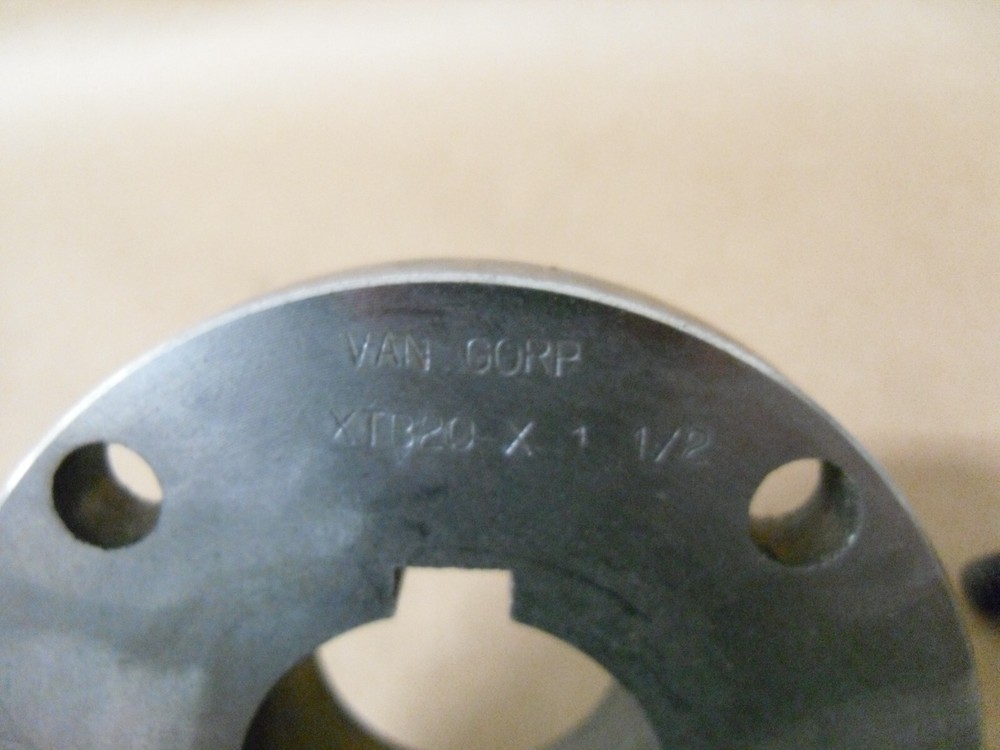 VAN GORP XTB20 X 1-1/2 BUSHING MISSING HARDWARE