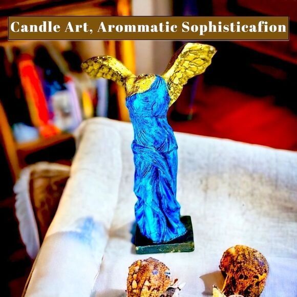 Candle Art-Winged Victory