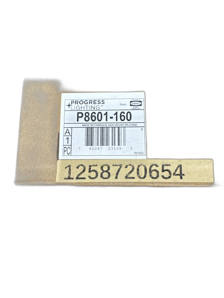 Progress Lighting 54 in. Brushed Brass Finish Stem Extension Kit