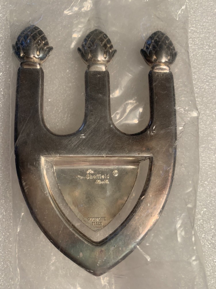 Sheffield Silver-Plated Bookmark Made In Italy New