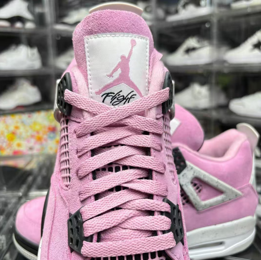 Jordan 4 "Orchid" Mid Top Retro Women's and Men's Basketball Shoes US 5-12