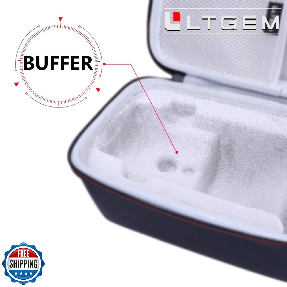 LTGEM Case Compatible with Logitech Blue Yeti USB Microphone(Case