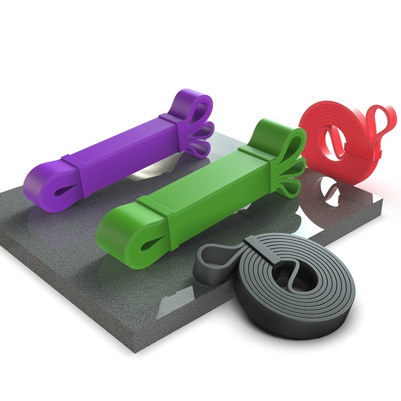 4 PACK Heavy Duty Resistance Bands Pull Up Assist Band Exercise Fitness Strength