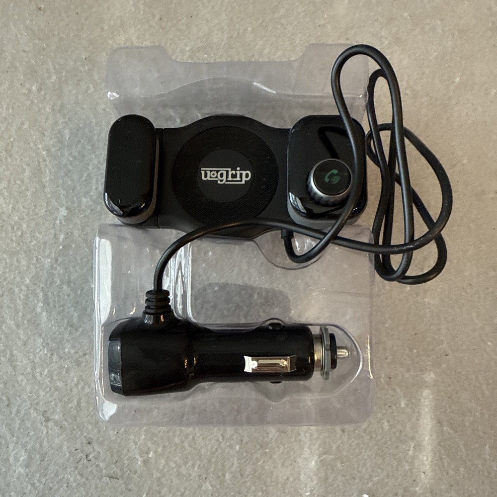 Bluetooth FM Transmitter Vent Car Mount for Smartphone Car