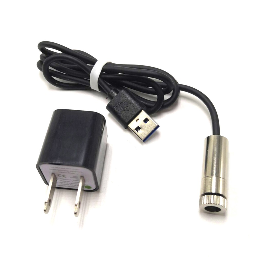 1pc Focusable 980nm 30mW Dot IR Laser Diode Module with USB & Adapter