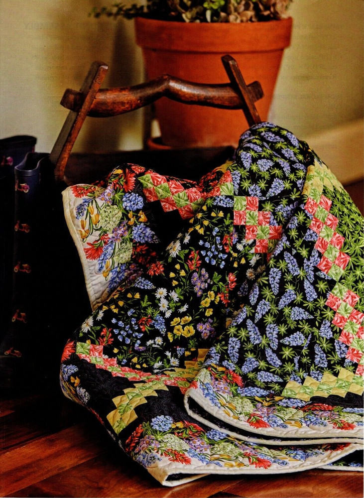 Wildflower Garden Quilt Pattern Pieced JR