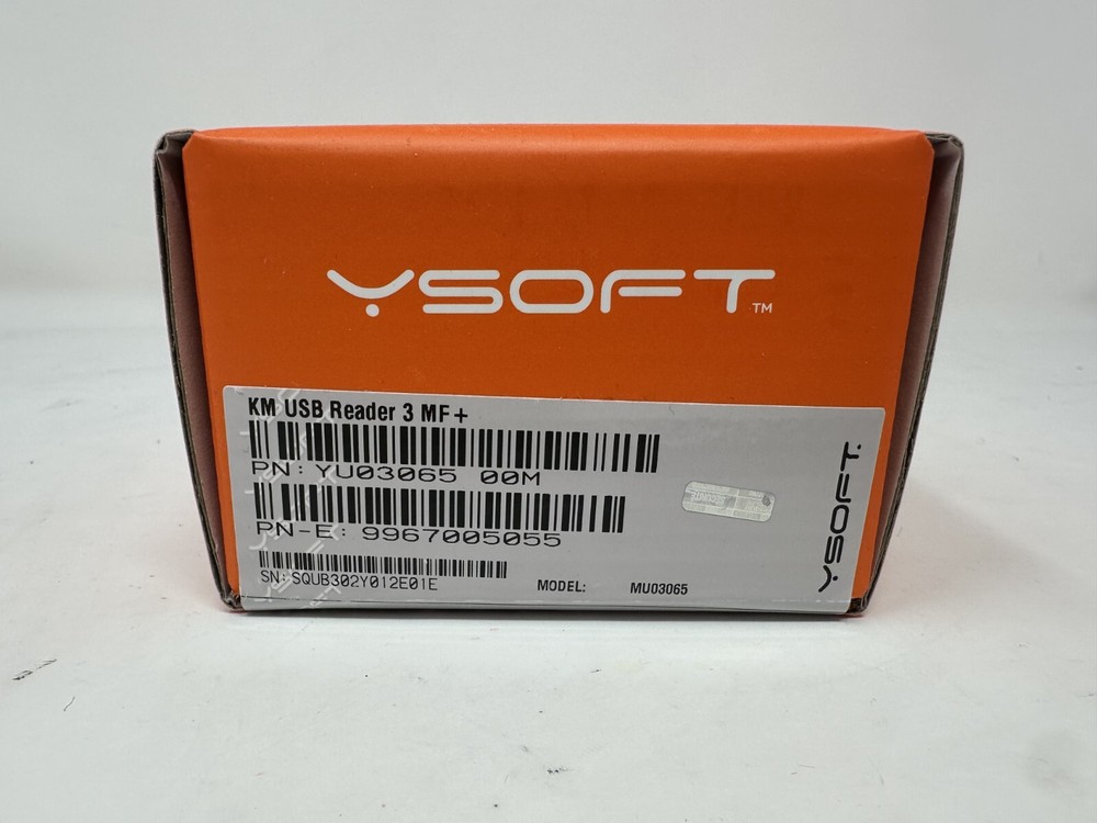 YSOFT KM USB Reader 3 MF+ - Model MUO3065 - Connect 3D Printer Verification