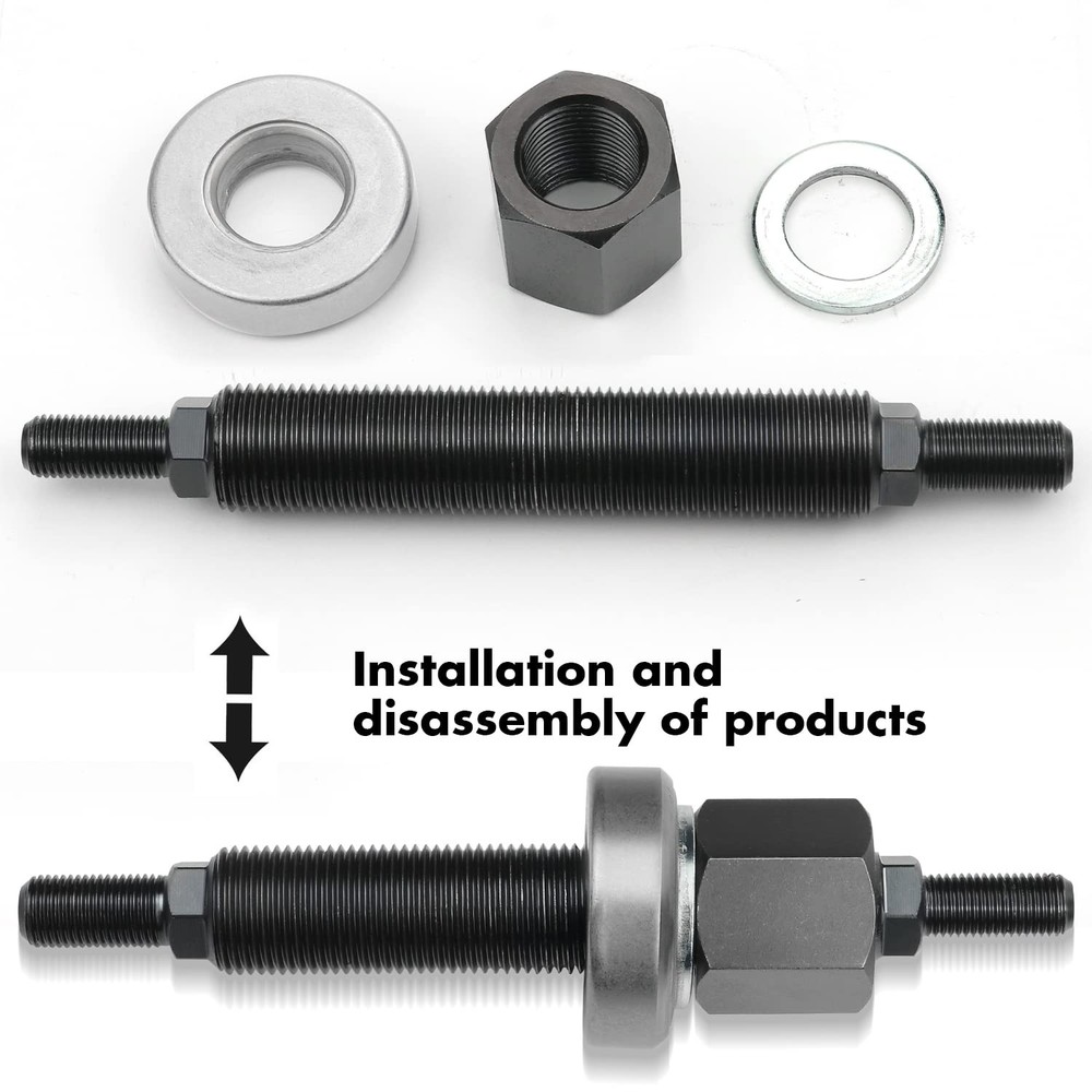 66515 Harmonic Balancer Installation Tool Compatible with Chevy SBC BBC Cranks