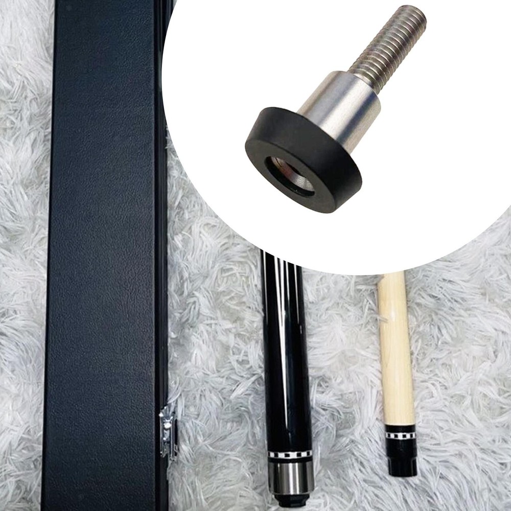 Billiard Cue Extension Plug Billiard Back Plug Screw Training Protective New