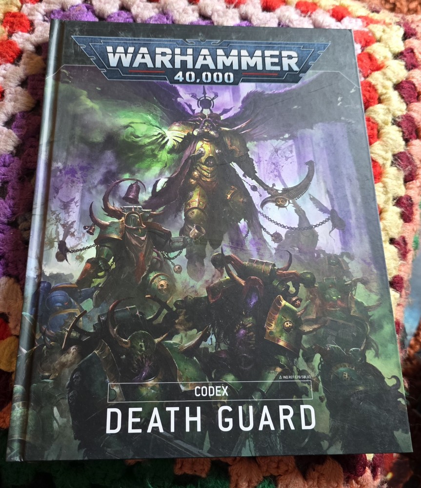Warhammer 40k Codex Death Guard  Hard cover book