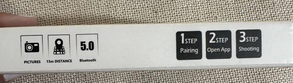 [Upgraded] Bluetooth 5.0 Remote Shutter for iPhone & Android Wireless Remote ...