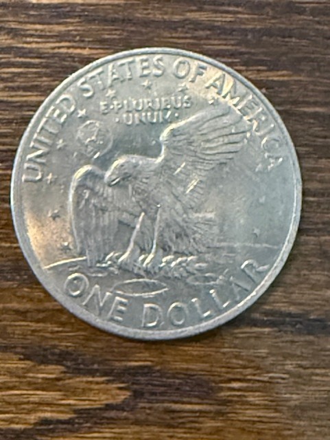 1972 Eisenhower Dollar Coin $1 - Circulated