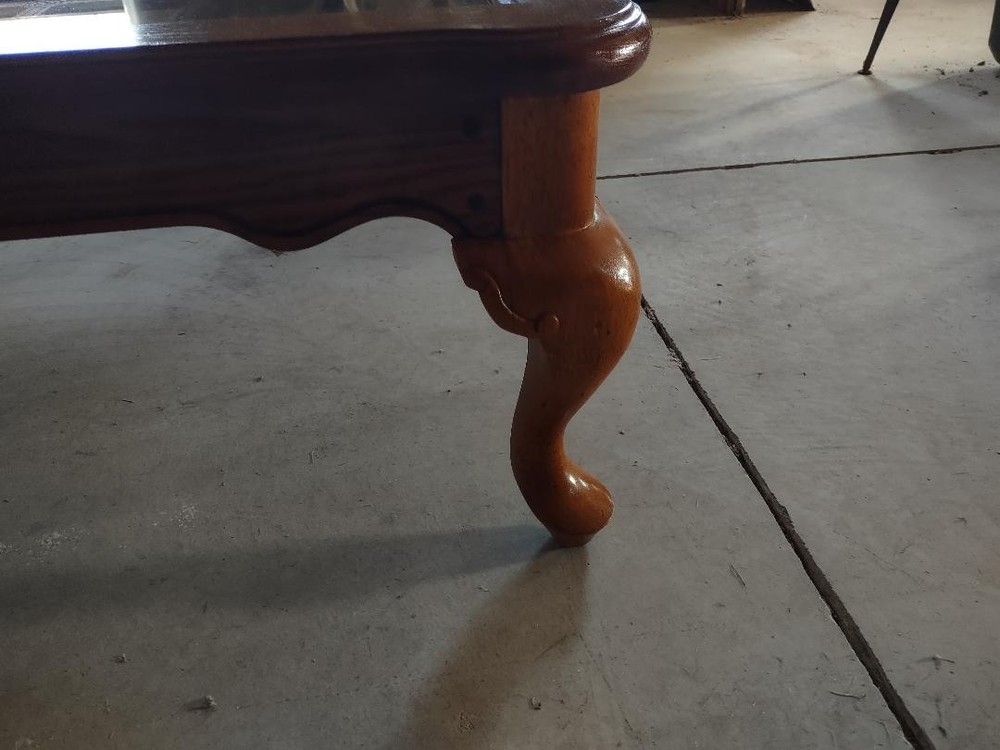 Vintage Wood Coffee Table
