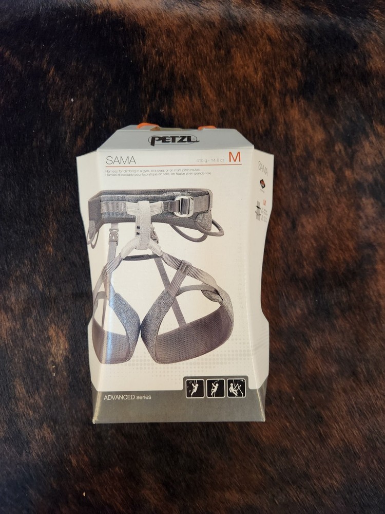 Petzl Sama Grey Size Medium Climbing Harness