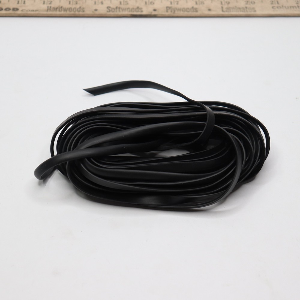 Adfors Flat Screen Spline Black 30-ft
