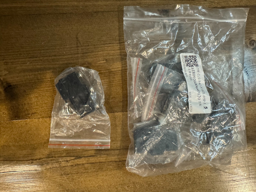 5 Pack Uxcell XZ-15GW22-B AC Panel Mount Roller Snap Button Type Micro Switch