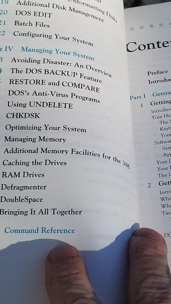 VINTAGE ELECTRONICS BOOK PETER NORTON'S DOS 6 GUIDE