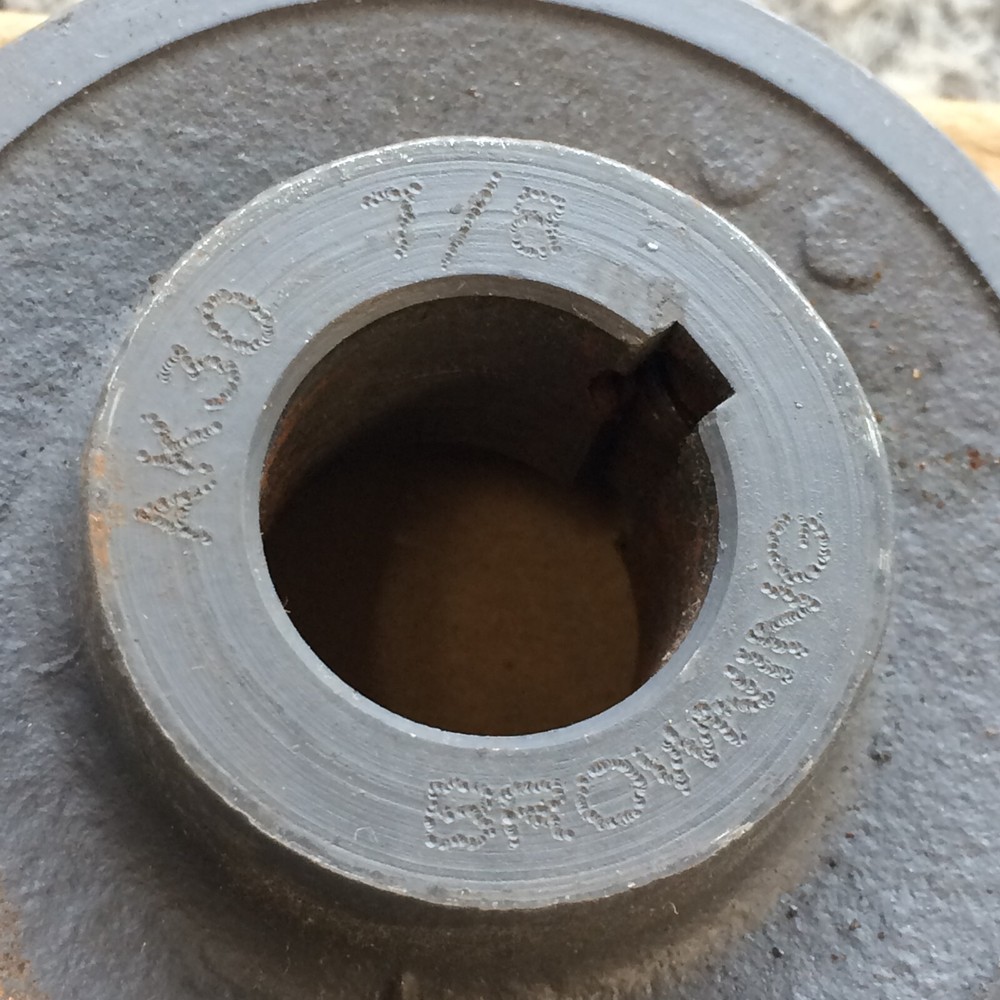 1 Morse AK30X7/8 Finished Bore Sheave NOS