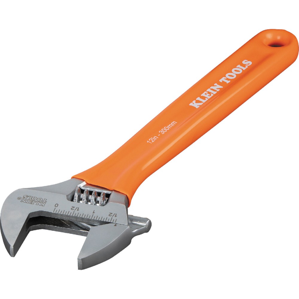 Klein Tools O50712 Extra-Capacity Adjustable Wrench, 12-Inch