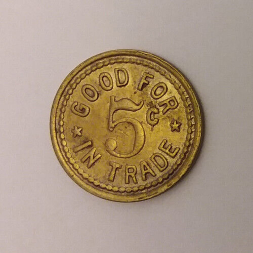 A & L 5 Cent Trade Token 21mm