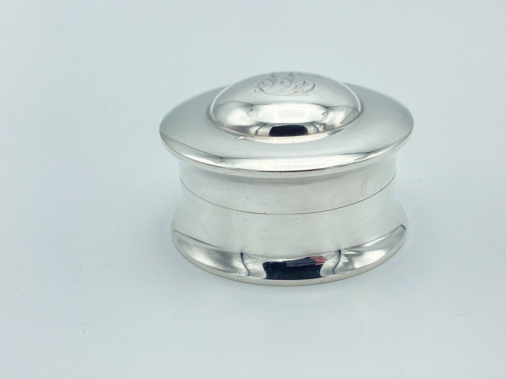 Edwardian Sterling Silver Snuff Box William Comyns 1902