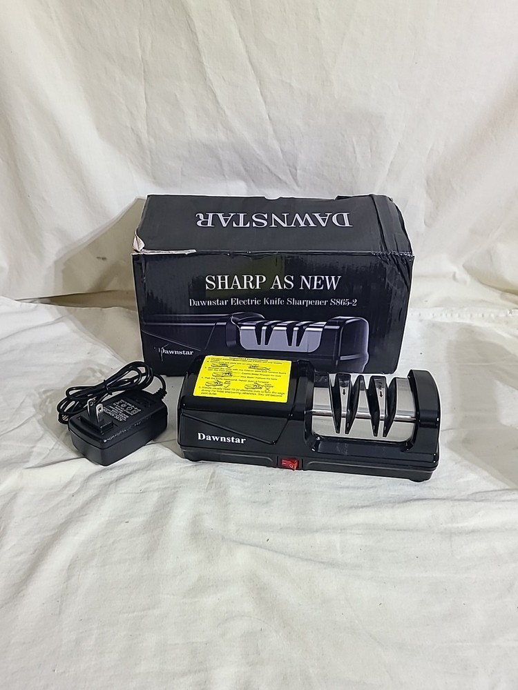 Dawnstar Knife Sharpener, Diamond Electric Knife Sharpener for Stainless Stee...