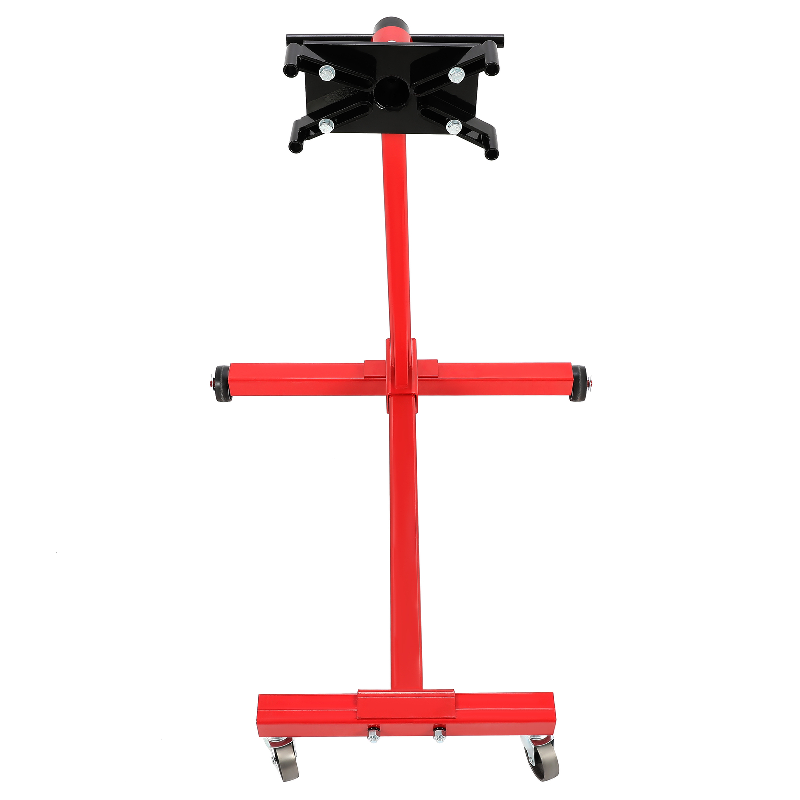 1500LBS Steel Engine Stand 360 Degree Rotating Head Adjustable Mounting Red