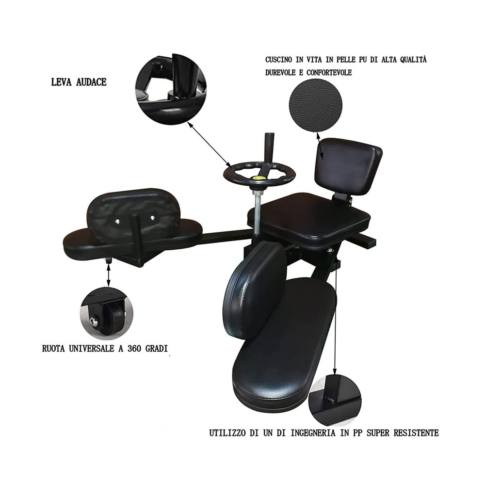 Kupoge Leg Stretcher Split Machine for Dancers，Split Machine for Flexibil