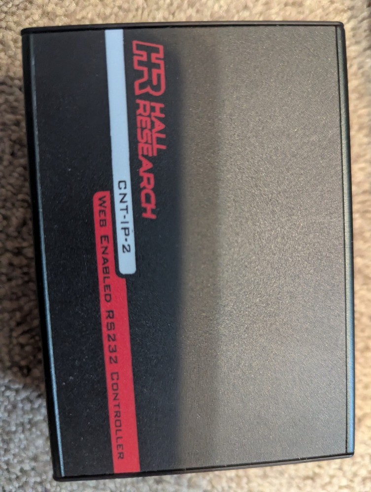 Hall technologies CNT-IP-2 Web Enabled Serial Controller