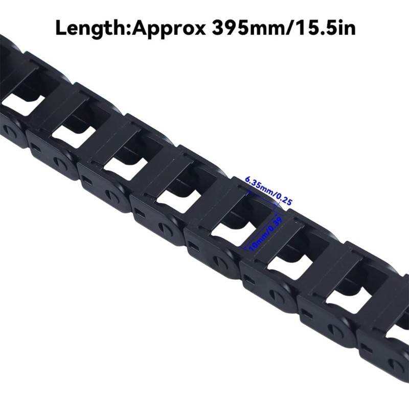 Multipurpose Open Drag Chain Replacement Part For AD5X Equipment Easy Assembly