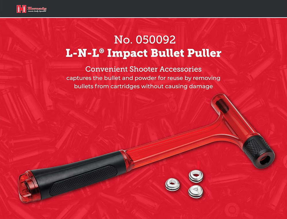 Lock-N-Load Impact Bullet Puller – a Reloading Tool, Easily Remove Bullets and P