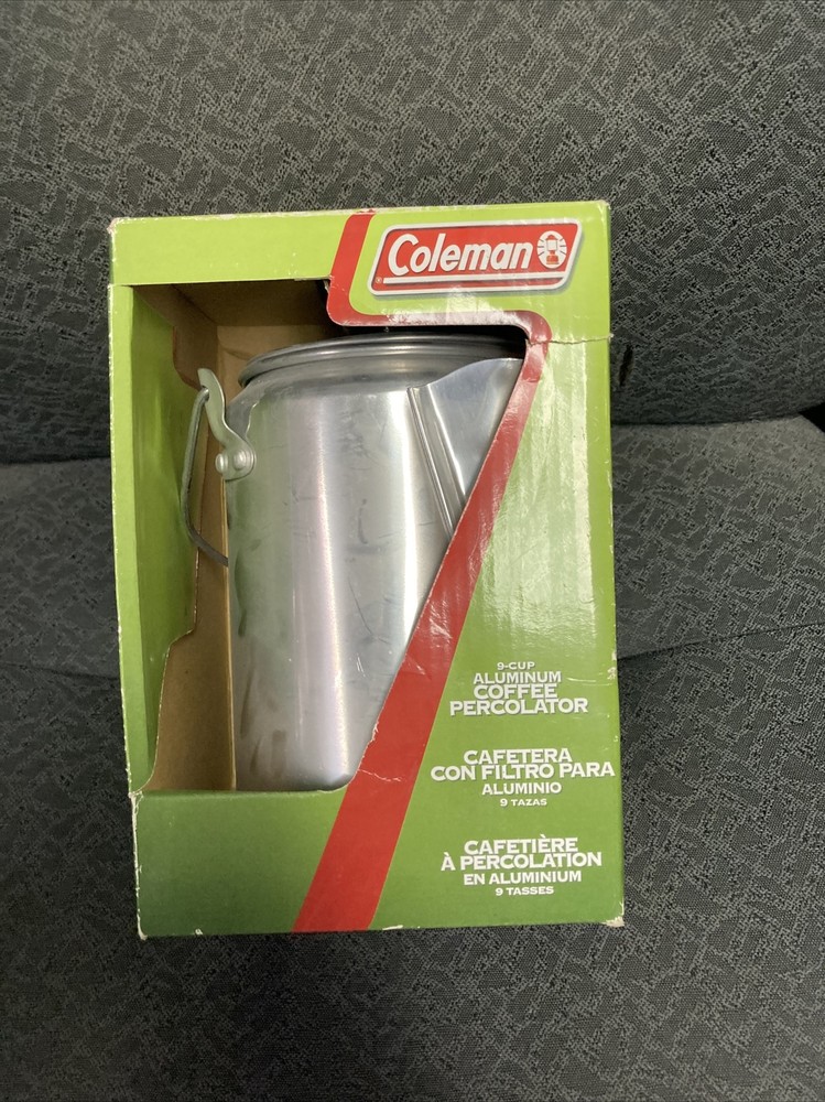 Coleman 9 cup Aluminum Coffee Percolator