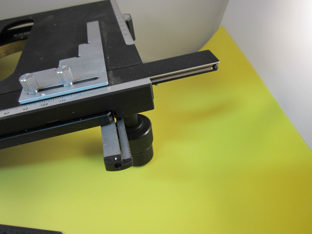 MICROSCOPE NIKON JAPAN PART STAGE SLIDES BIN#C1