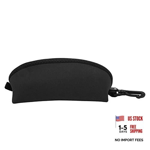 Diving Goggle Storage Bag, Portable Dustproof Fall Diving Goggle Storage Black