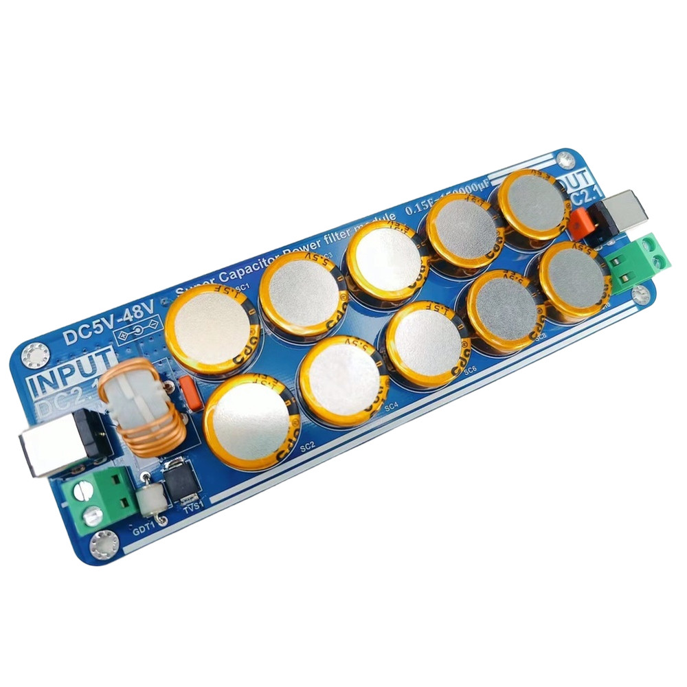 Supercapacitor Module Transient Suppression Plug-and-play INPUT OUTPUT Terminals