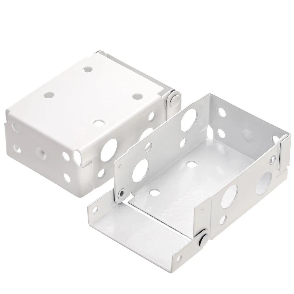 12 Pack 2.5 Inch Blind Brackets, Low Profile Box Mounting Bracket for Window ...